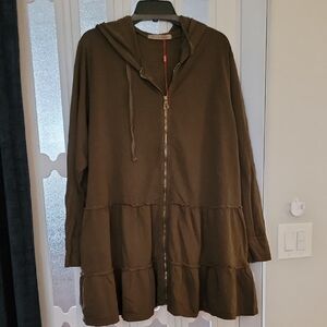 NWT XCVI Swing Hoodie Sz 1X